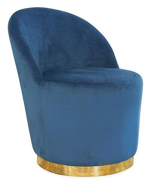 Fotel Macon 105 Kék, 94x58x65cm, Kárpit