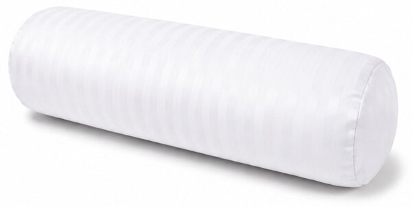 Hengerpárna huzat 15Ø x 40 cm méretben pamut damaszt csíkos
