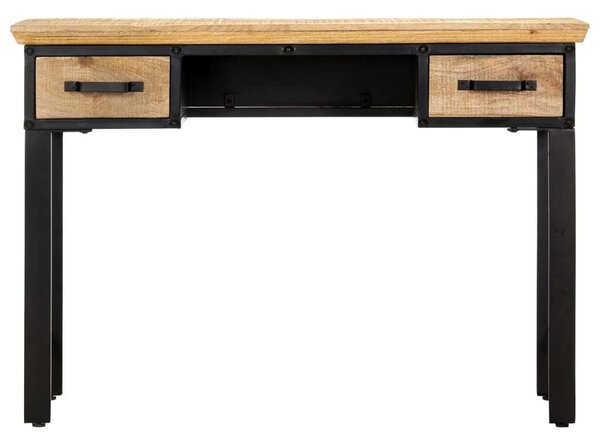 Mangófa Íróasztal - 2 Fiókkal - 110x50x76 cm