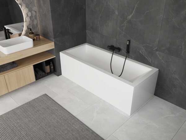 Mexen Uni elülső panel 170 cm-es téglalap alakú kádhoz, fehér - 55099-170