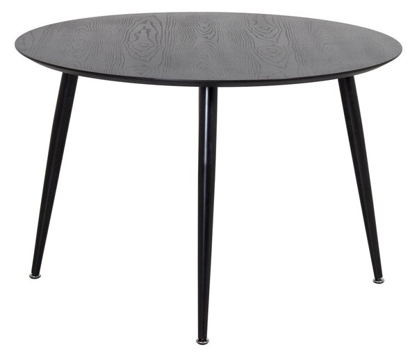 Asztal Dallas 104, 75cm, Fekete