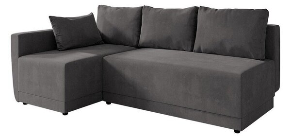 Sarokkanapé Columbus 149, Kárpit, 85x210x135cm, Fenyő