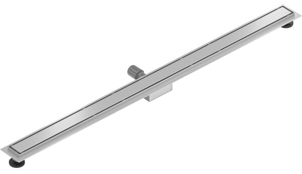 Mexen Lapos rozsdamentes acél zuhanyfolyó 110 cm minta M13, 2 az 1-ben, 1010110