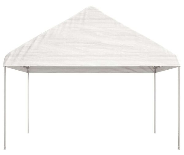 VidaXL Pavilon 17,84 x 4,08 m, Fehér