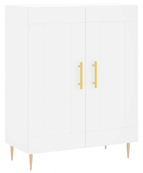 VidaXL Fehér Fa Magasszekrény - 180 cm
