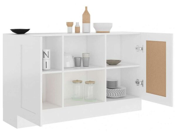 VidaXL fehér forgácslap Komód 120 x 30,5 x 70 cm