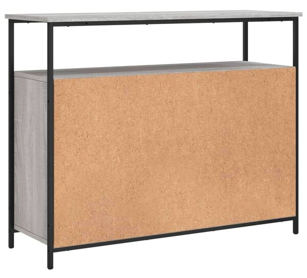 VidaXL Modern Tálalószekrény - Szürke Sonoma - 100x35x80 cm