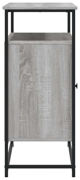 VidaXL Műfa Tálalószekrény - Szürke Sonoma - 100x35x80 cm