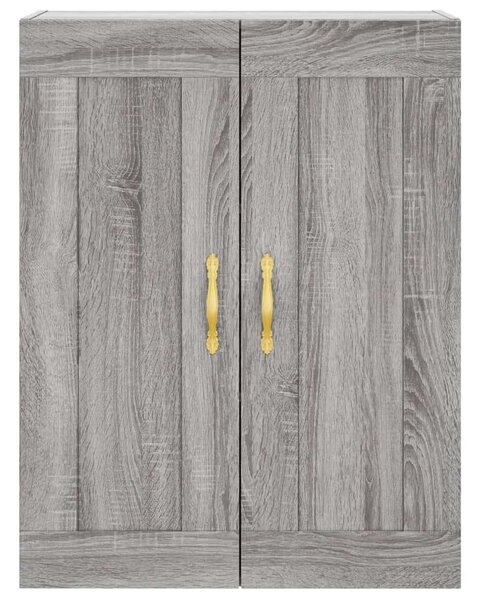 VidaXL Magasszekrény - Szürke Sonoma Fa - 180 cm