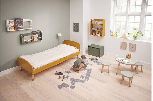 Flexa Dots ágy 190 - mustársárga
