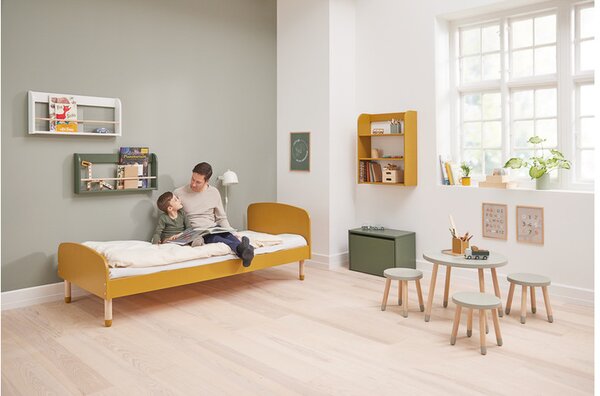 Flexa Dots ágy 190 - mustársárga