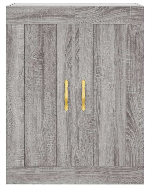VidaXL szürke sonoma szerelt fa magasszekrény 69,5 x 34 x 180 cm