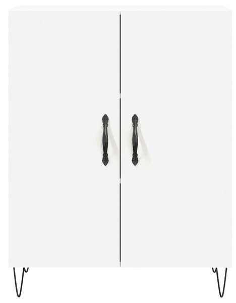 VidaXL Fehér Fa Magasszekrény - 180 cm