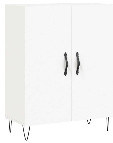 VidaXL Fehér Fa Magasszekrény - 180 cm