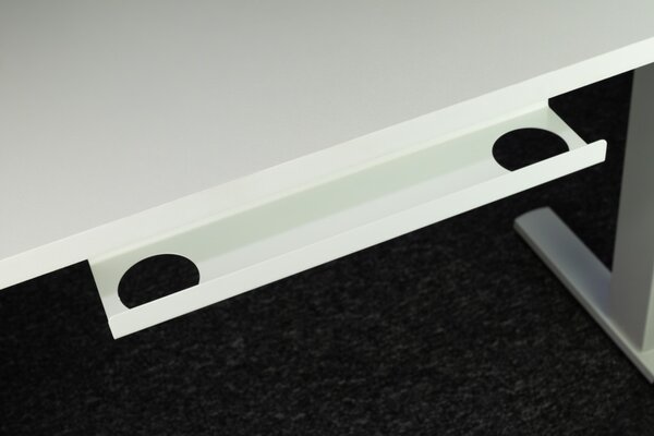 Elektromosan állítható magasságú íróasztal ülő-/állómunkához 120x60 cm fehér LVN System Control+