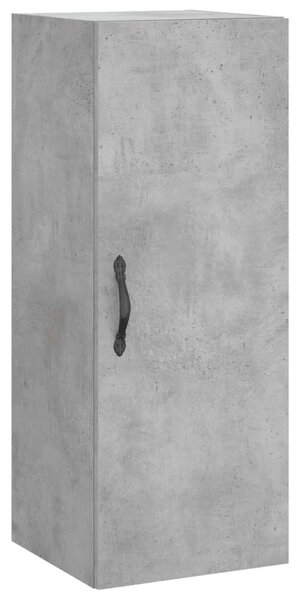 VidaXL Magas Szekrény - Beton Szürke - 180 cm
