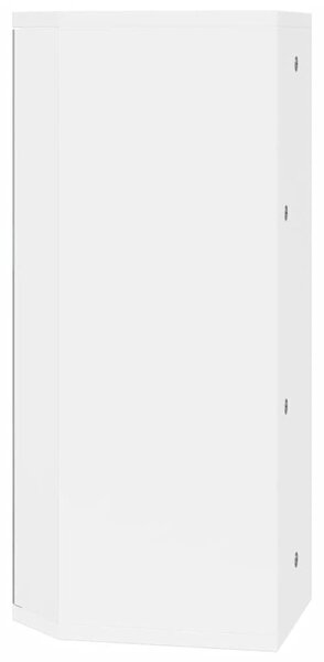 VidaXL Fürdőszoba Sarokszekrény Tükörrel - Fehér - 30x24x60 cm