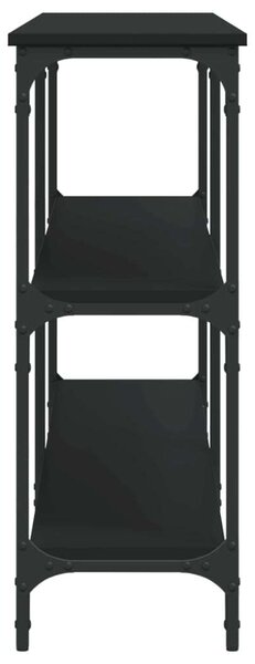 VidaXL Tálalóasztal - Fekete Fa - 200cm
