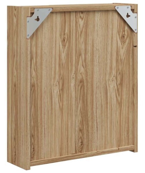 VidaXL Fürdőszobaszekrény - Tükör - LED - 45x13x52 cm