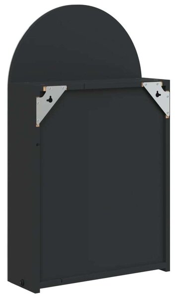 VidaXL Íves Tükör Szekrény - Fürdőszoba - 70cm