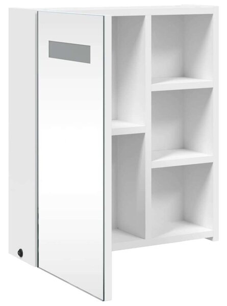 VidaXL Fürdőszobaszekrény LED-del - Tükör - 45x13x52 cm