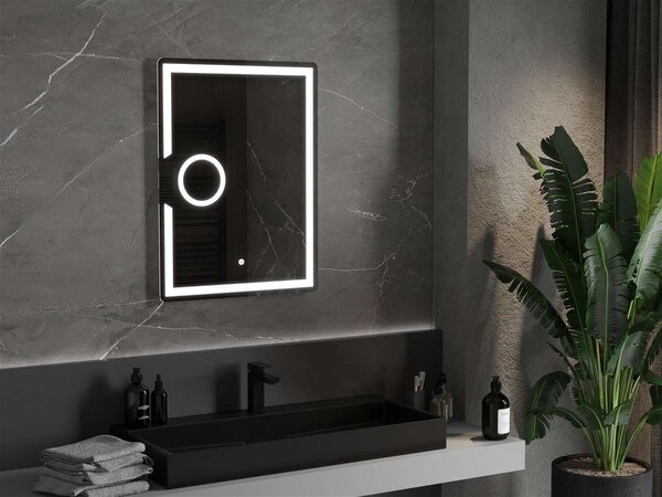 Mexen Onyx LED Fürdőszobai Tükör - 60x80 cm