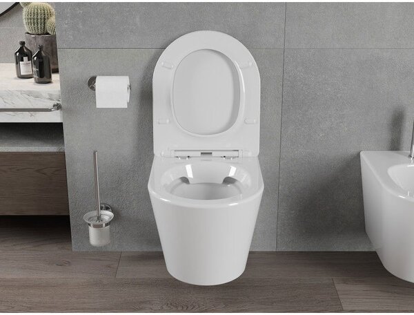 Mexen Rico Rimless WC csésze, fehér fény - 3372XX00