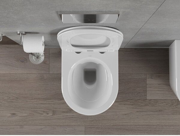 Mexen Rico Rimless WC csésze, fehér fény - 3372XX00