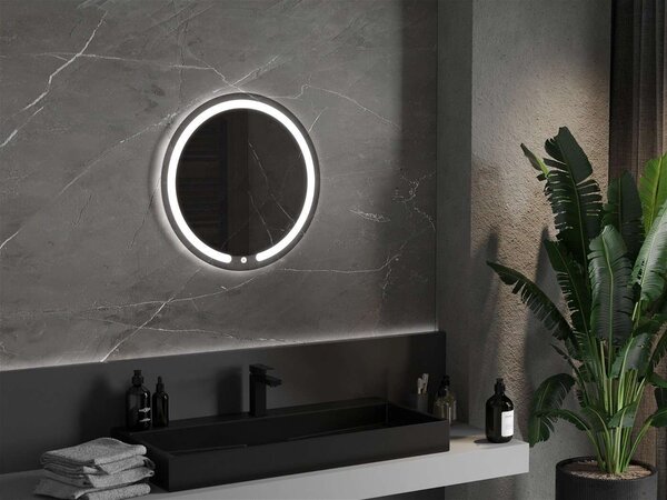 Mexen - LED Fürdőszobai Tükör - Kerek - 70 cm