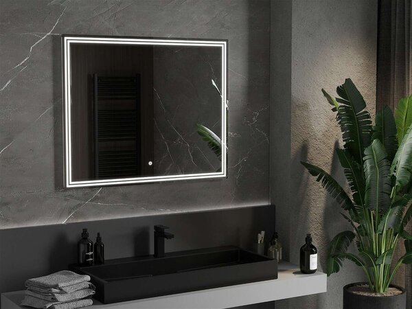 Mexen Taco LED Fürdőszobai Tükör - 100x80 cm