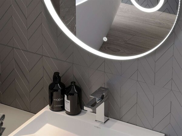 Mexen Ella LED Fürdőszobai Tükör - 60 cm