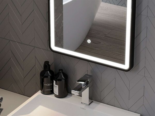 Mexen Coro LED Fürdőszobai Tükör - 45x120 cm