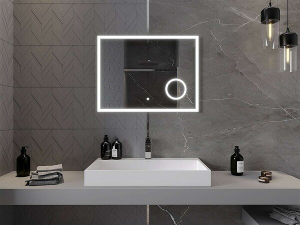 Mexen Kala LED Fürdőszobai Tükör - 80x60 cm