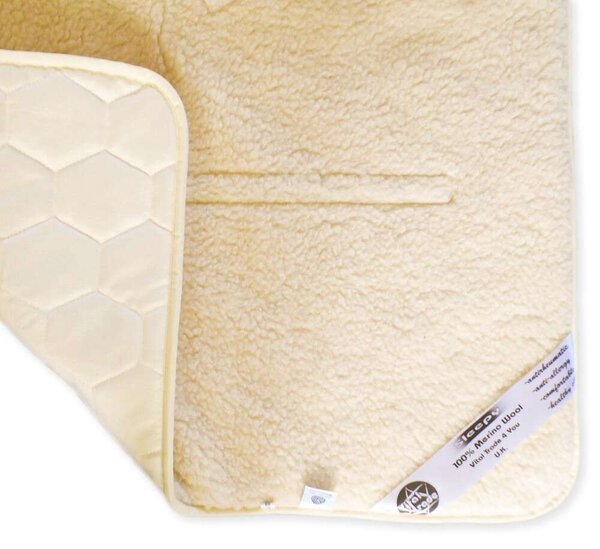 Ortho-Sleepy mágneses derékalj gyapjú steppelt 520 g/m² / 160x200 cm