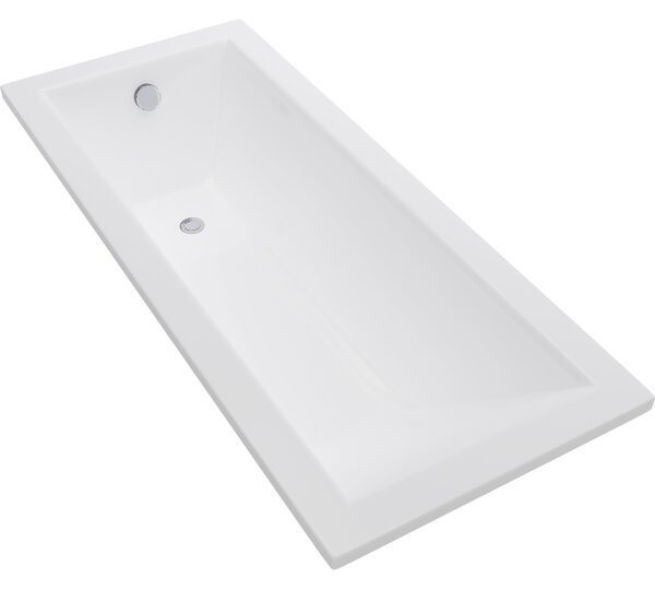 Mexen Cubik téglalap alakú kád 120 x 70 cm, fehér - 55031207000