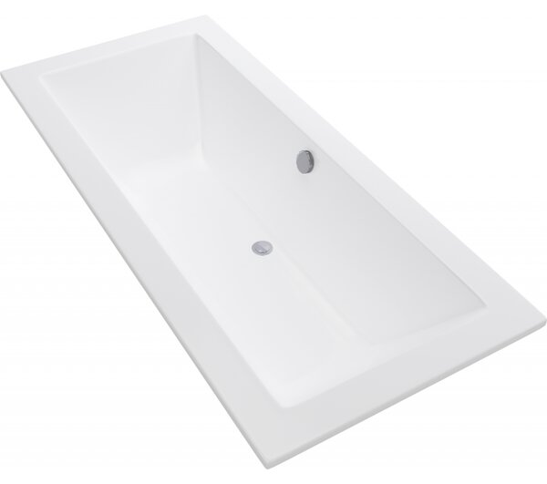 Mexen Cube téglalap alakú kád 160 x 70 cm, fehér - 55051607000