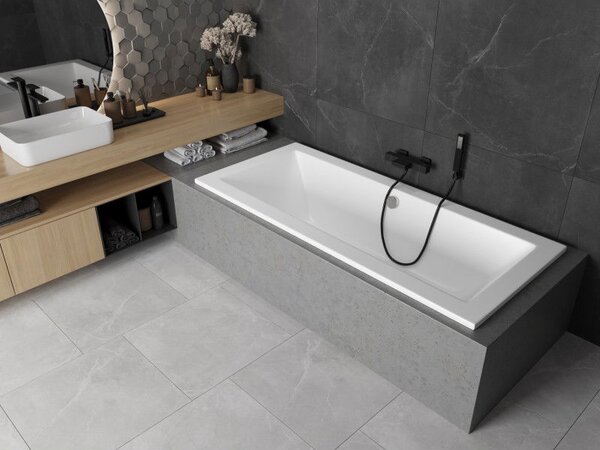 Mexen Cube téglalap alakú kád 160 x 70 cm, fehér - 55051607000
