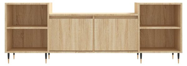 Fa TV Szekrény Sonoma Tölgy - 160x35x55 cm