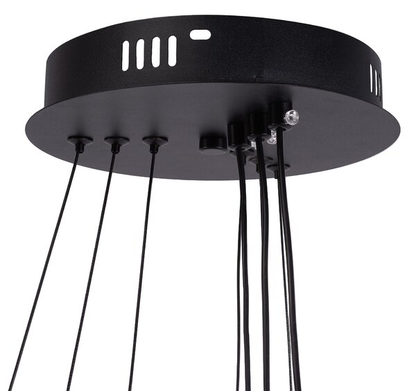 Toolight Toollight, LED mennyezeti lámpa 46cm, G040-3CP, fekete, OSW-06307