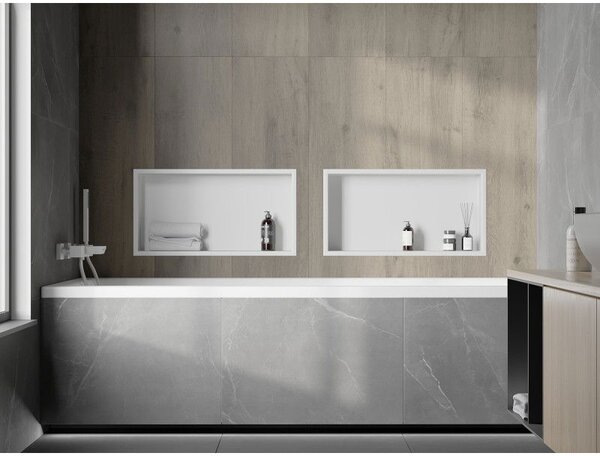 Mexen X-Wall-R fali polc peremmel 60 x 30 cm, fehér - 1920603010