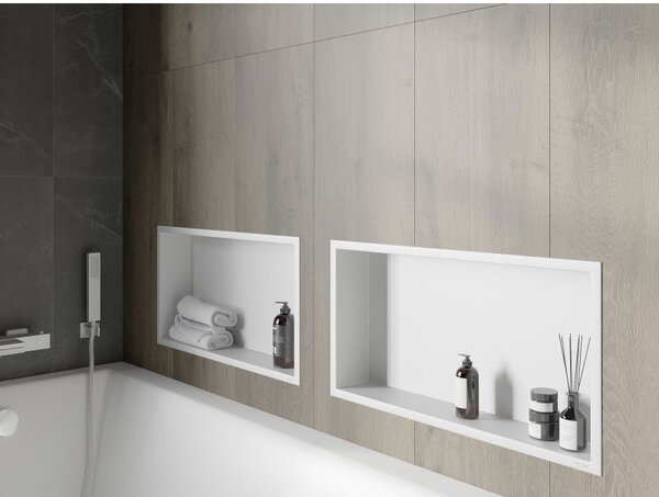 Mexen X-Wall-R fali polc peremmel 60 x 30 cm, fehér - 1920603010