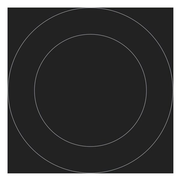 Whirlpool WRD6030B Beépíthető indukciós főzőlap, 30 cm, 2 főzőzóna, Fekete