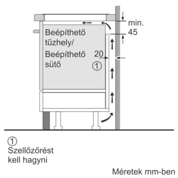 Bosch PIX631HC1E Serie 6 7.4 kW, 4 zóna Fekete beépíthető indukciós főzőlap