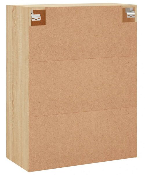 VidaXL 2 db sonoma tölgy fali szekrény 69,5 x 34 x 90 cm