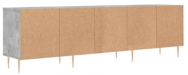 VidaXL TV-szekrény - Betonszürke - 150cm
