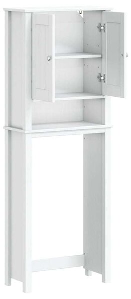 Berg fehér tömör fa wc feletti tároló 60 x 27 x 164,5 cm