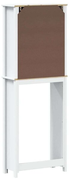 Berg fehér tömör fa wc feletti tároló 60 x 27 x 164,5 cm