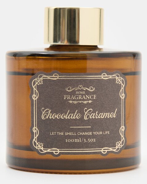 Sinsay - Illatosító diffúzor pálcikákkal Chocolate Caramel - sötétbarna
