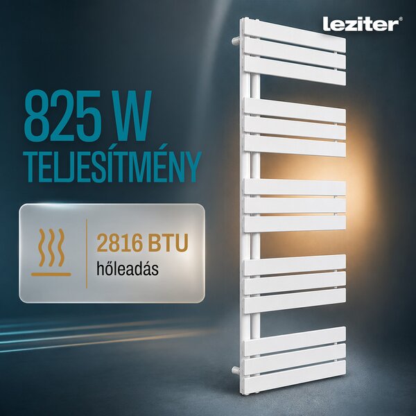 Solaro Design törölközőszárító radiátor 1600x600 mm fehér