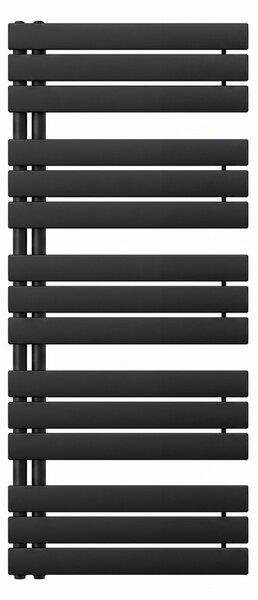 Solaro Design törölközőszárító radiátor 1400x600 mm fekete